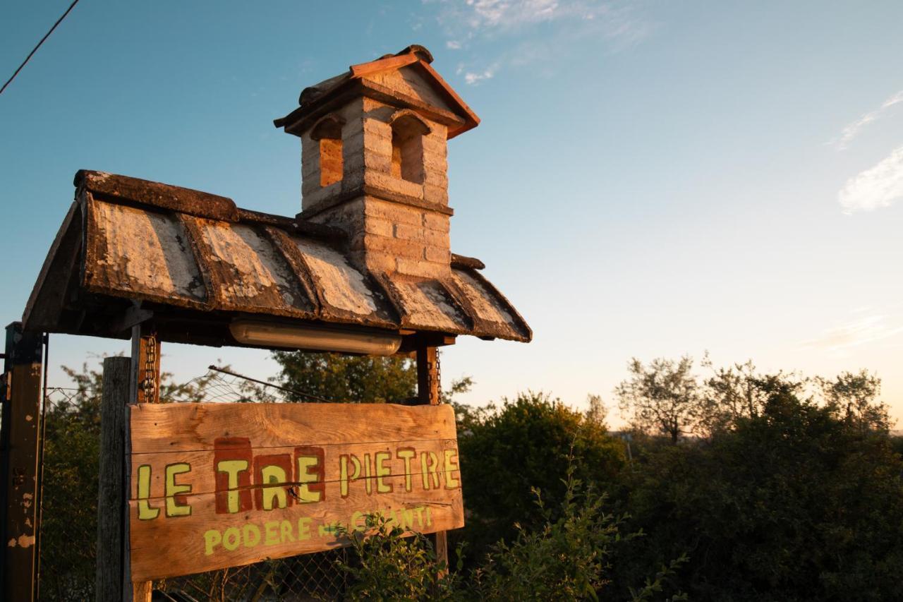 Agriturismo Le Tre Pietre - Podere Nel Chianti Quercegrossa Exterior foto